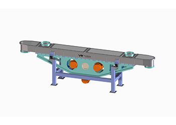 reversable vibrating feeder