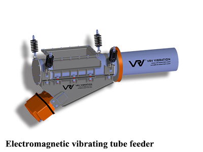 ELectromagnetic vibrating tube feeder