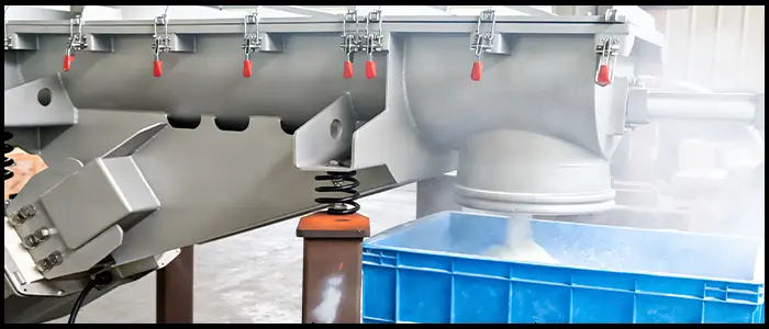 hygienic stainless steel vibrating feeder 304/316 material CIP/SIP compliant food pharmaceutical