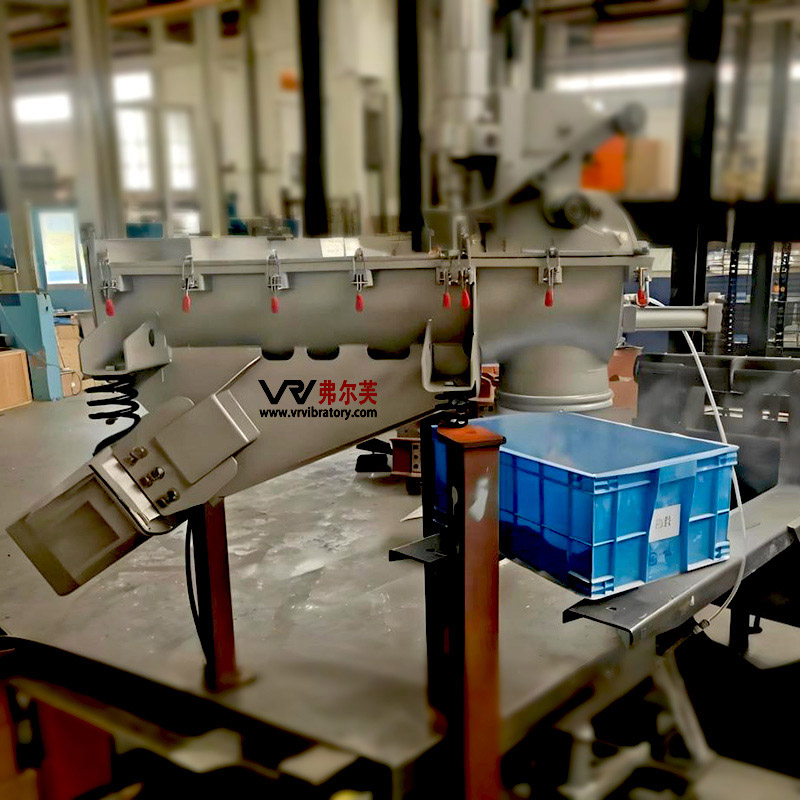 Alimentatore vibrante elettromagnetico a tubo in acciaio inossidabile per l'industria alimentare