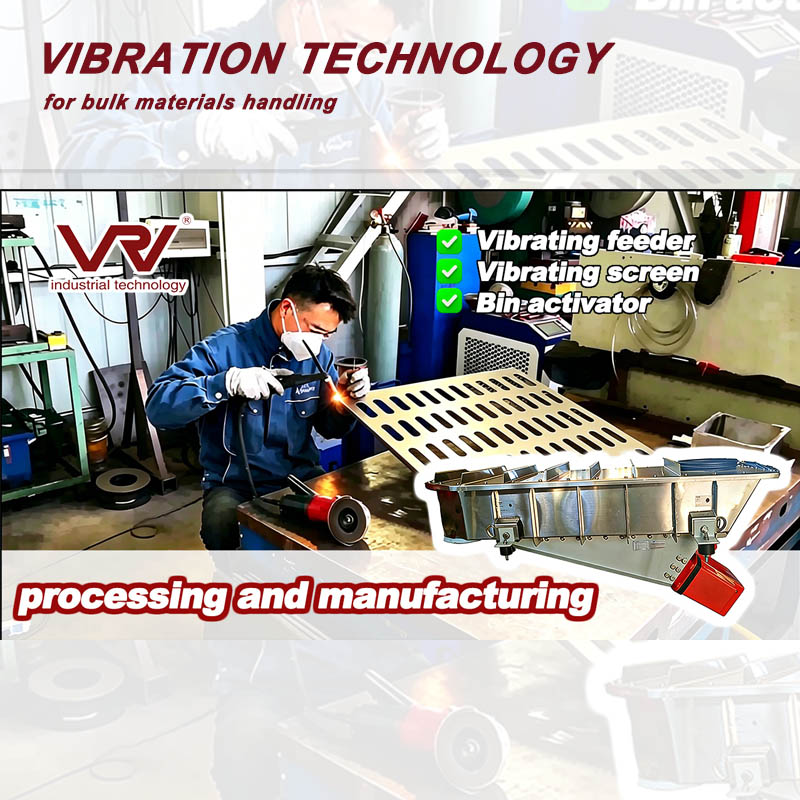 Il nostro processo produttivo | Apparecchiature vibranti VRV di alta qualità