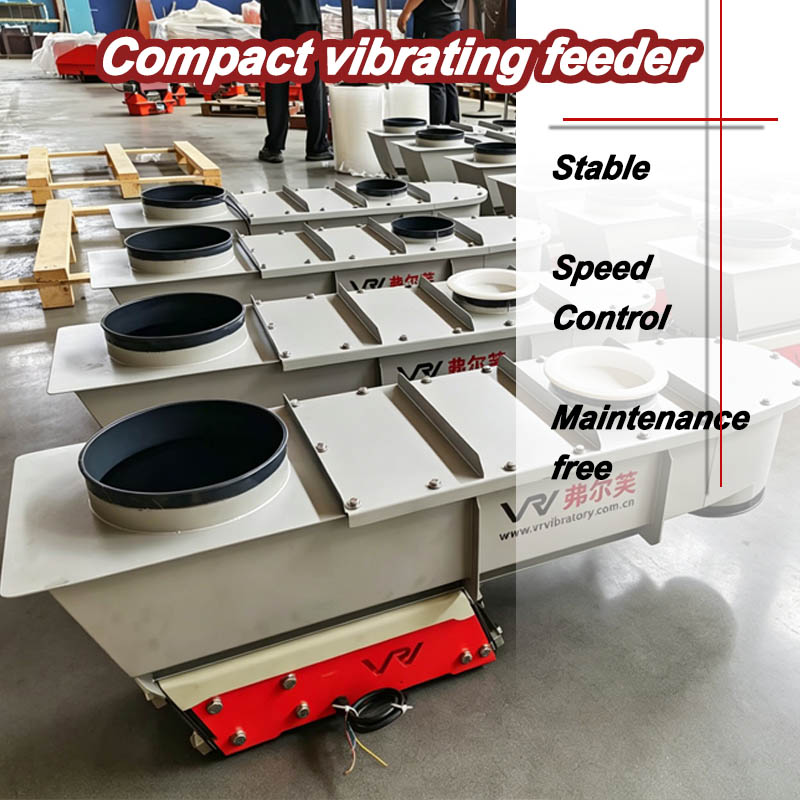 Alimentatore vibrante compatto VRV | Alta efficienza e ingombro ridotto